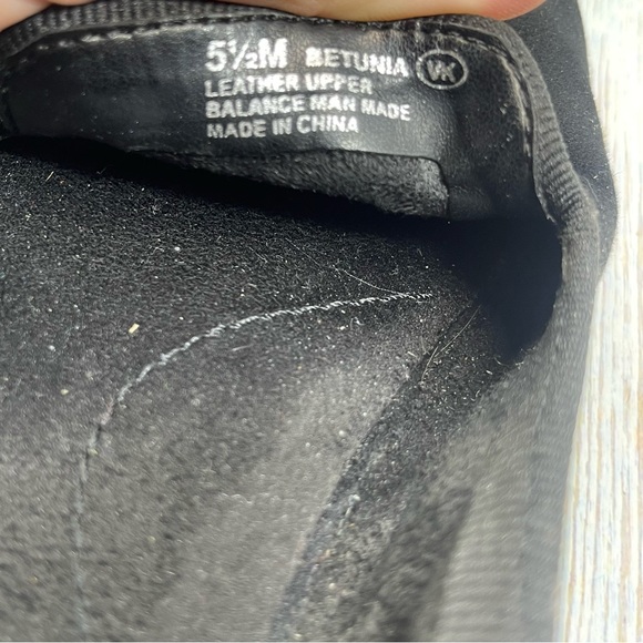 Aerosoles Black Velvet Betunia Smoking Slipper Loafer Gold Crown Embroidery 5.5 - Picture 7 of 8